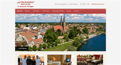 Desktop Screenshot of hotel-altes-kasino.de